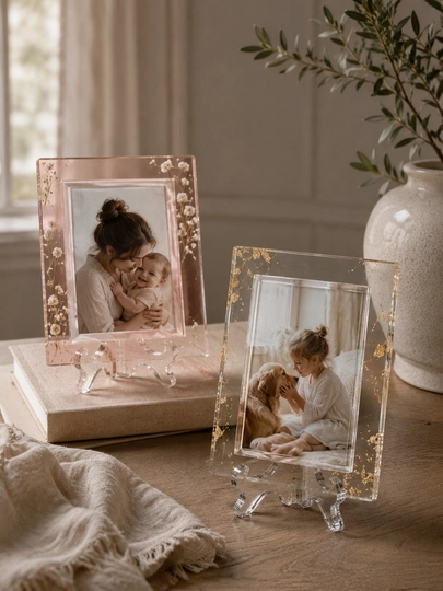 Silikon qolip ramka, fotoramka mold, smola dekor buyumlari yasash uchun