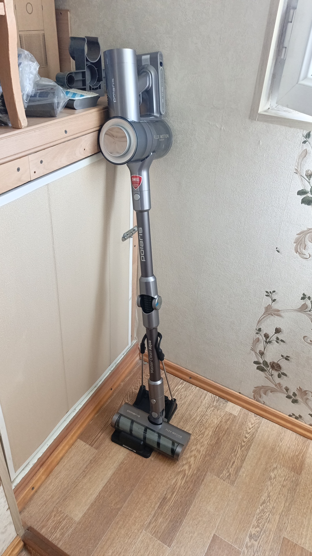 Пылесос портативный Polaris PVCS 1146 Master Clean AQUA, Серый