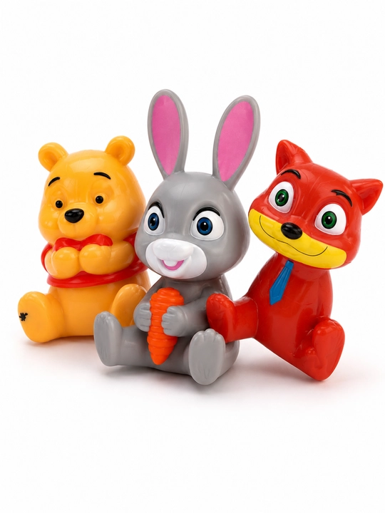 Детский набор игрушек для ванны, разноцветные рыбки, 6 штук