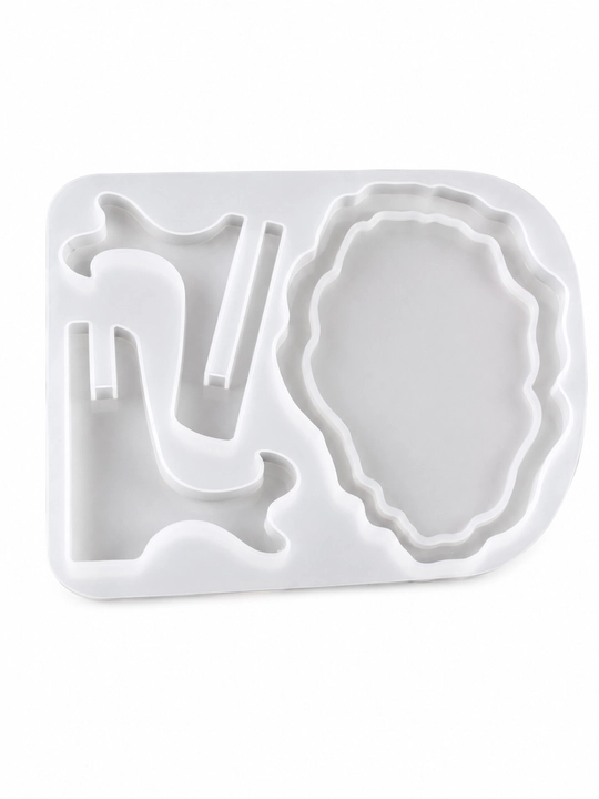 Silikon qolip ramka, fotoramka mold, smola dekor buyumlari yasash uchun