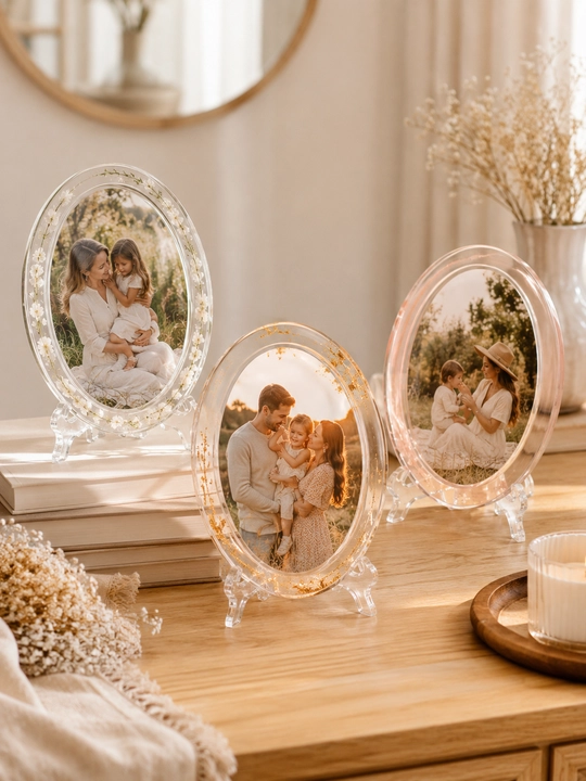 Silikon qolip ramka, fotoramka mold, smola dekor buyumlari yasash uchun