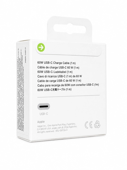 IPHONE uchun Type-C to Type-C kabel 60W iPhone Zaryadchik USB-C - iPhone 15, 16, 17 uchun