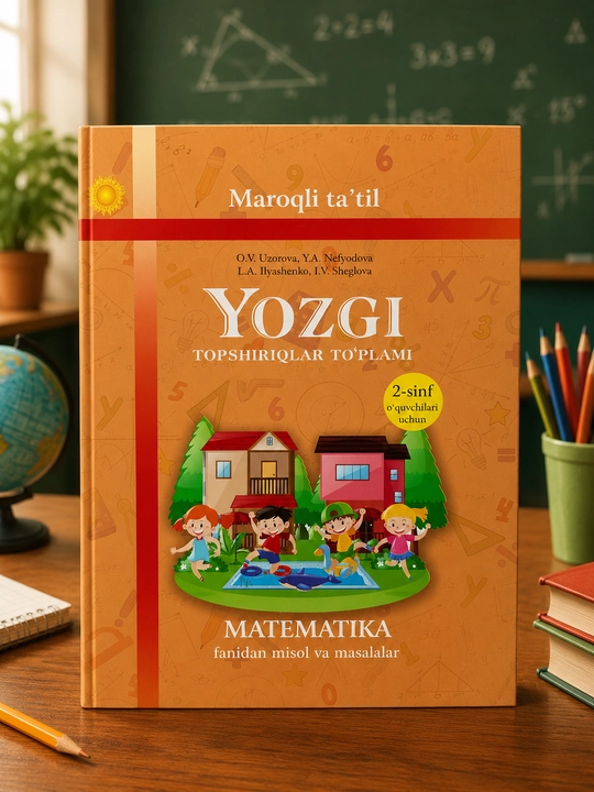 Ёзги топшириқлар тўплами.  2 синф ўқувчилари учун, Математика, O.V. Узорова, Y.A. Нефёдова - 