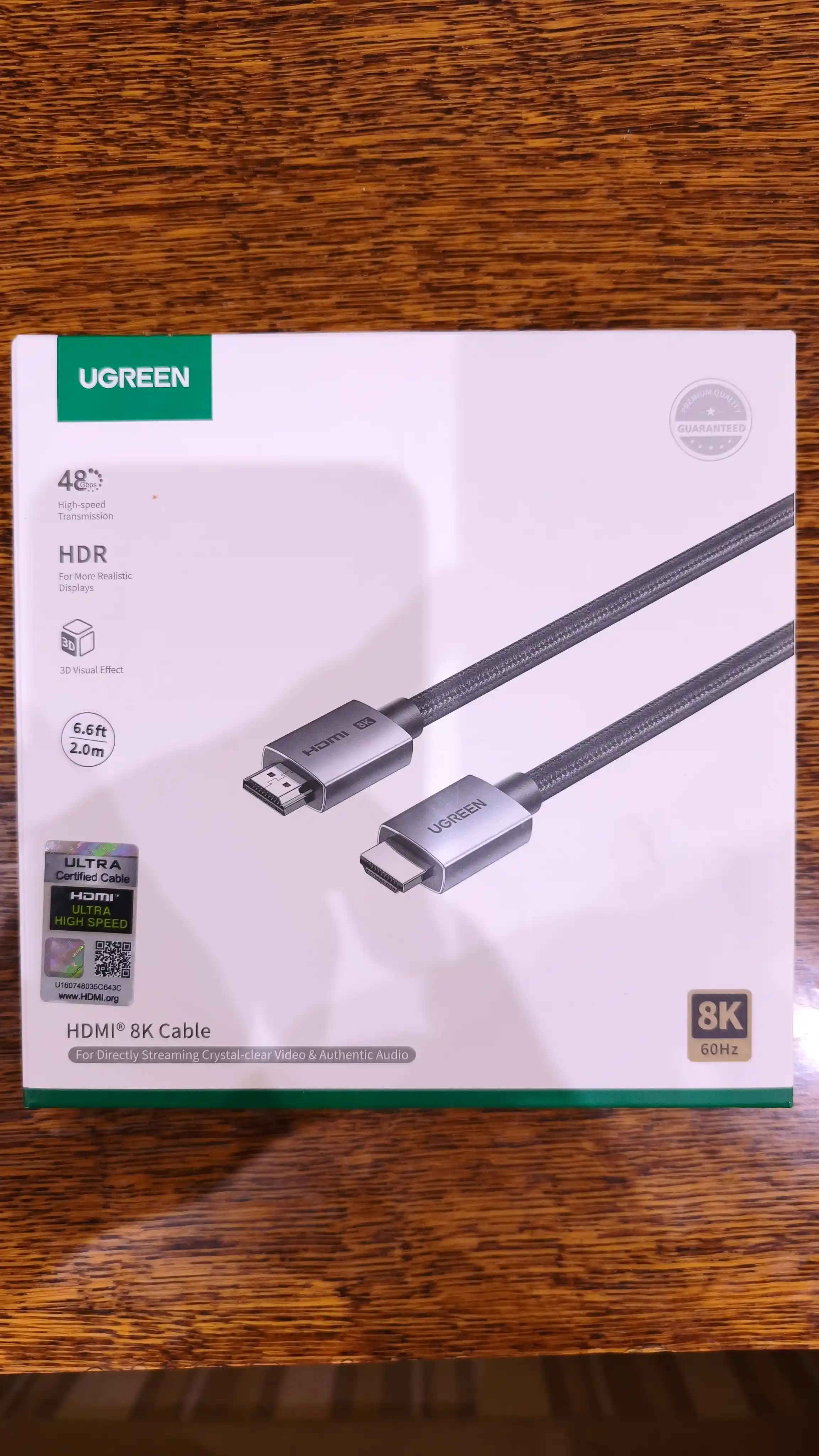 Кабель UGREEN HDMI 2.1 8K HD171