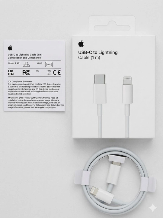 Кабель для зарядки iPhone USB-C - Lightning, для iPhone X, 11, 12, 13 и 14 - 