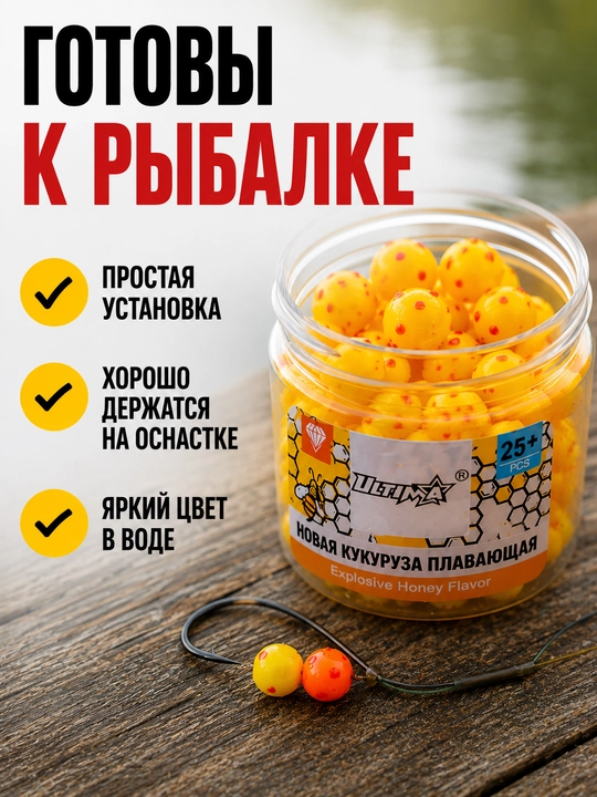 ULTIMA suzuvchi silikon bo‘ylari, karp va karas uchun baliq ovlash nasadkasi