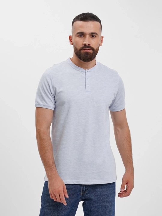 Футболка Henley на пуговицах, с коротким рукавом Ramonso, поло, финка