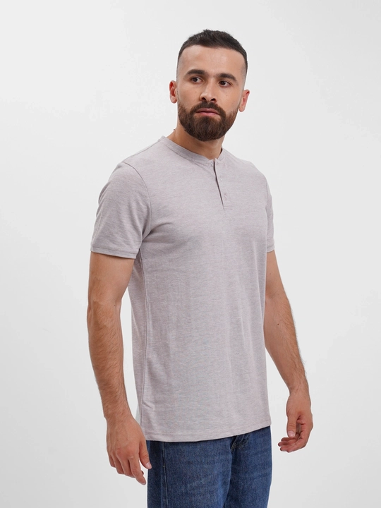 Футболка Henley на пуговицах, с коротким рукавом Ramonso, поло, финка - 