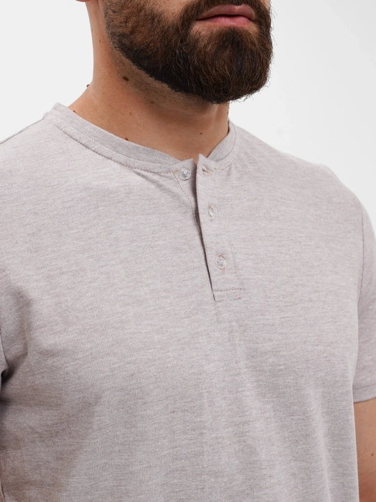 Футболка Henley на пуговицах, с коротким рукавом Ramonso, поло, финка