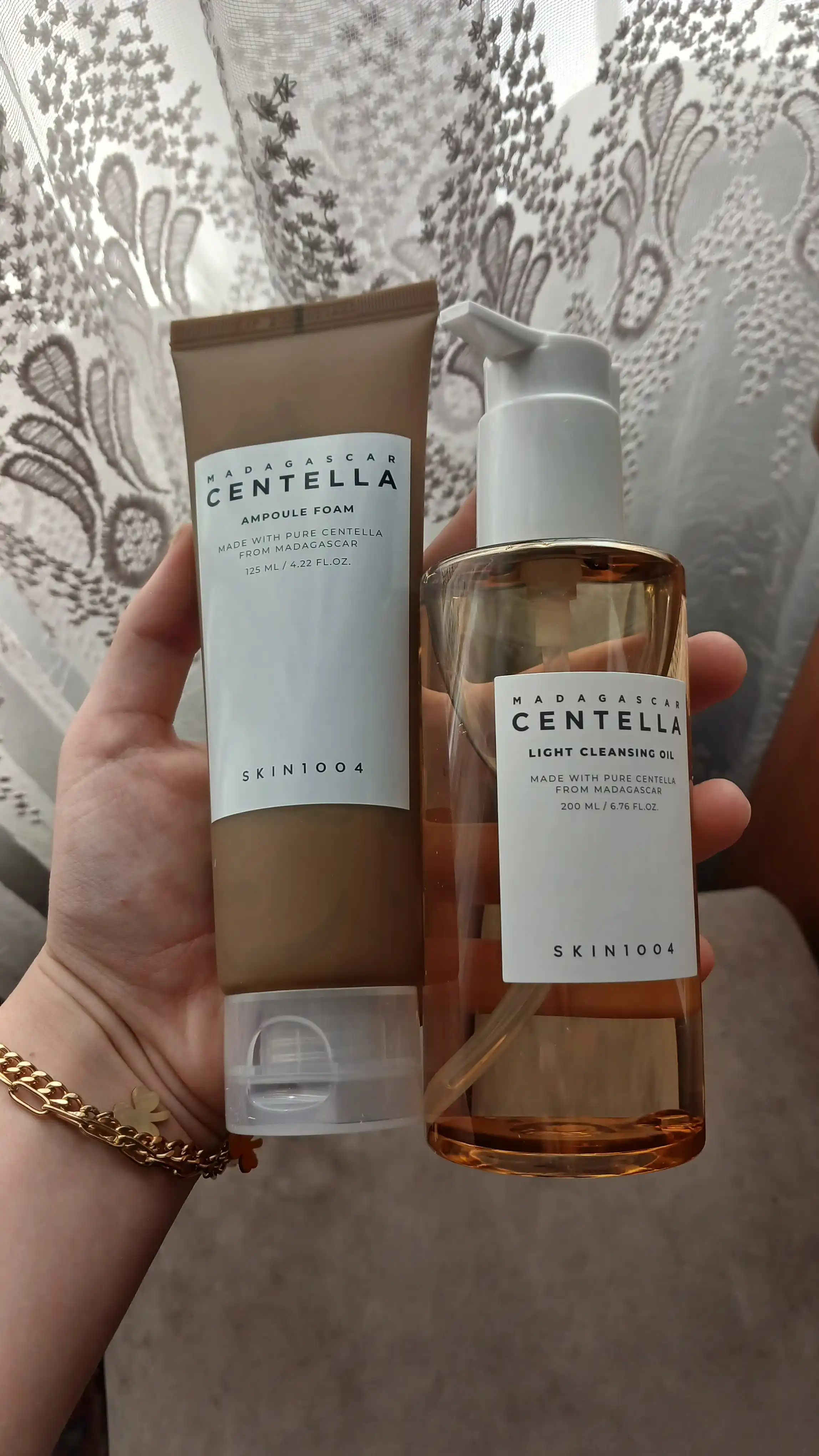 CENTELLA DOUBLE CLEANSING DUO — sentella bilan ikki bosqichli tozalash to‘plami