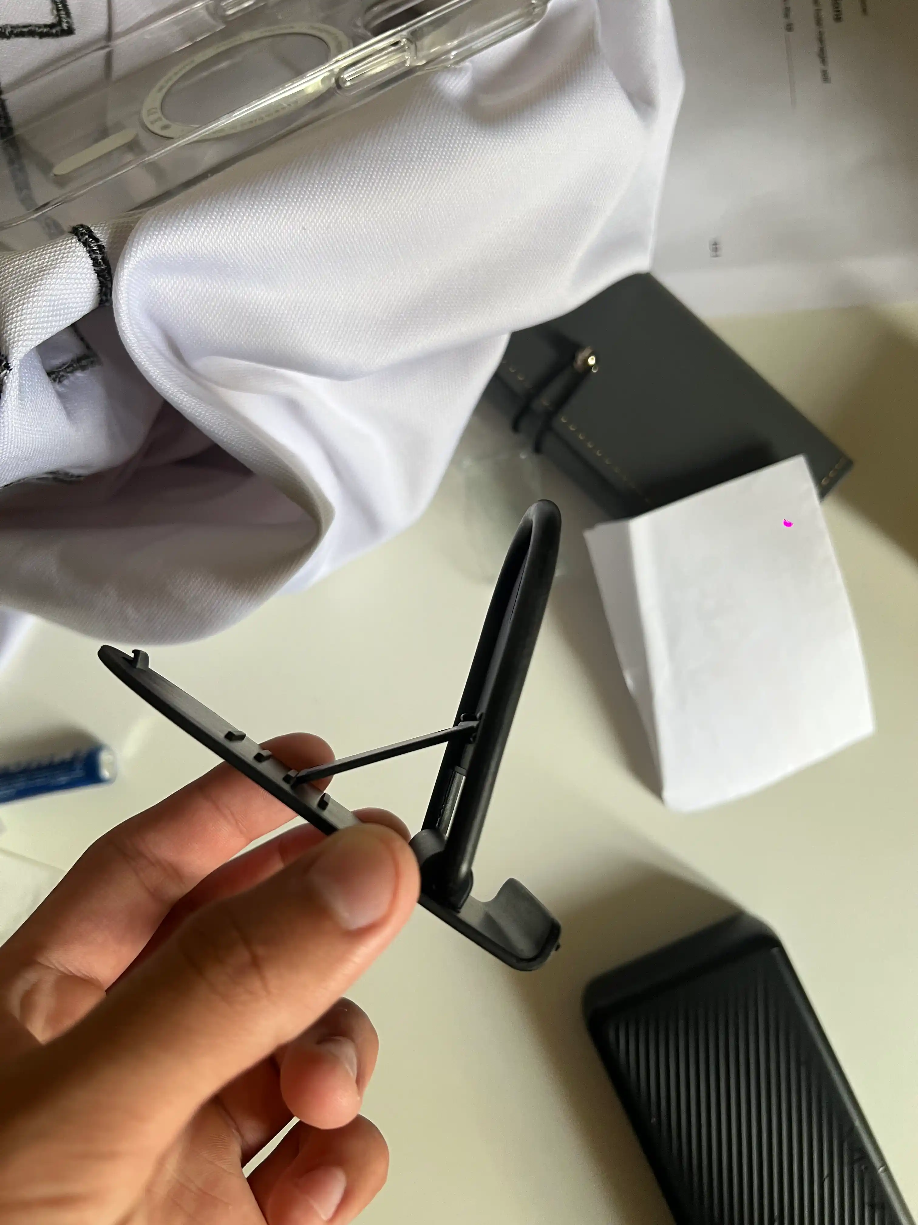 Telefon va planshetlar uchun, yig'iladigan mini tagkursi
