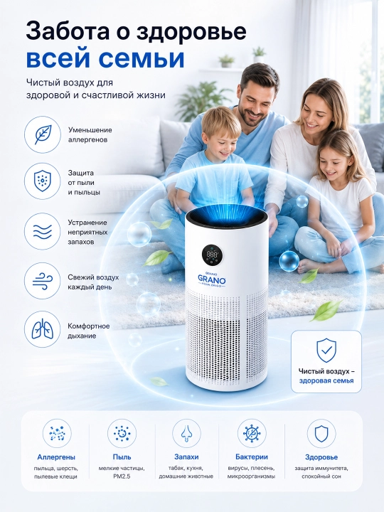Очиститель воздуха Plasmawave GRANO