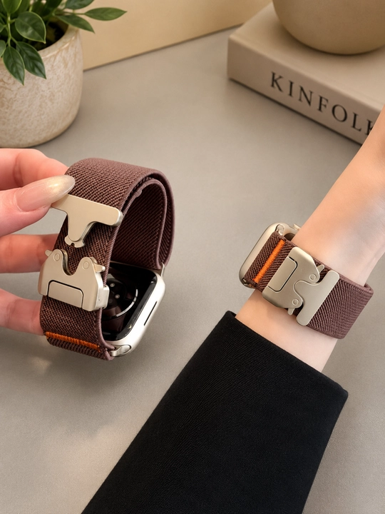 Apple Watch  remeshogi, neylon kamar, parashyut qulf, 42 44 45 46 49 mm, Ultra, SE
