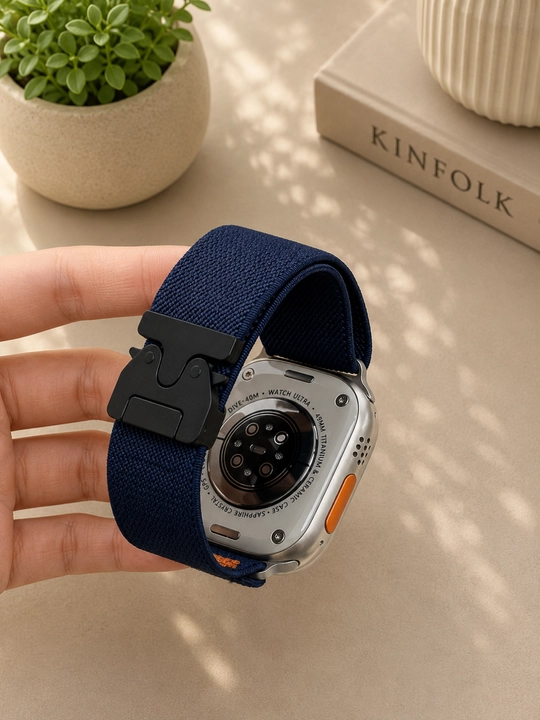 Apple Watch  remeshogi, neylon kamar, parashyut qulf, 42 44 45 46 49 mm, Ultra, SE