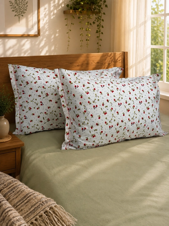 Yostiq jildlari 50 * 70, (POPLIN) matosi, 100% paxta, 2 dona, yostiq jildlari
