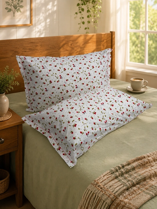 Yostiq jildlari 50 * 70, (POPLIN) matosi, 100% paxta, 2 dona, yostiq jildlari