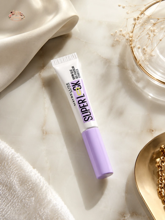 Qoshlarning tabiiy ko‘rinishi va bejirim shakli, Maybelline Super Lock Brow Glue qosh geli