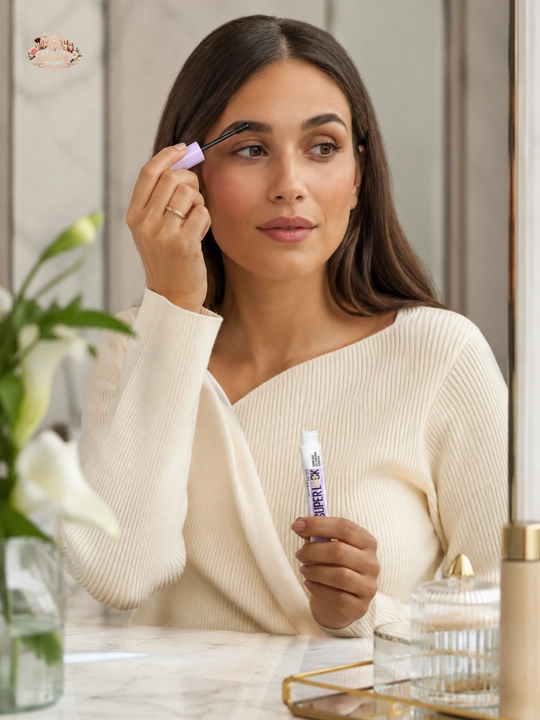 Qoshlarning tabiiy ko‘rinishi va bejirim shakli, Maybelline Super Lock Brow Glue qosh geli