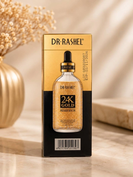DR.RASHEL 24K Gold Primer Serum сыворотка для лица увлажняющая