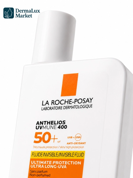 Oq iz qoldirmaydigan yengil yuz fluyid La Roche Anthelios SP50, 50 ml