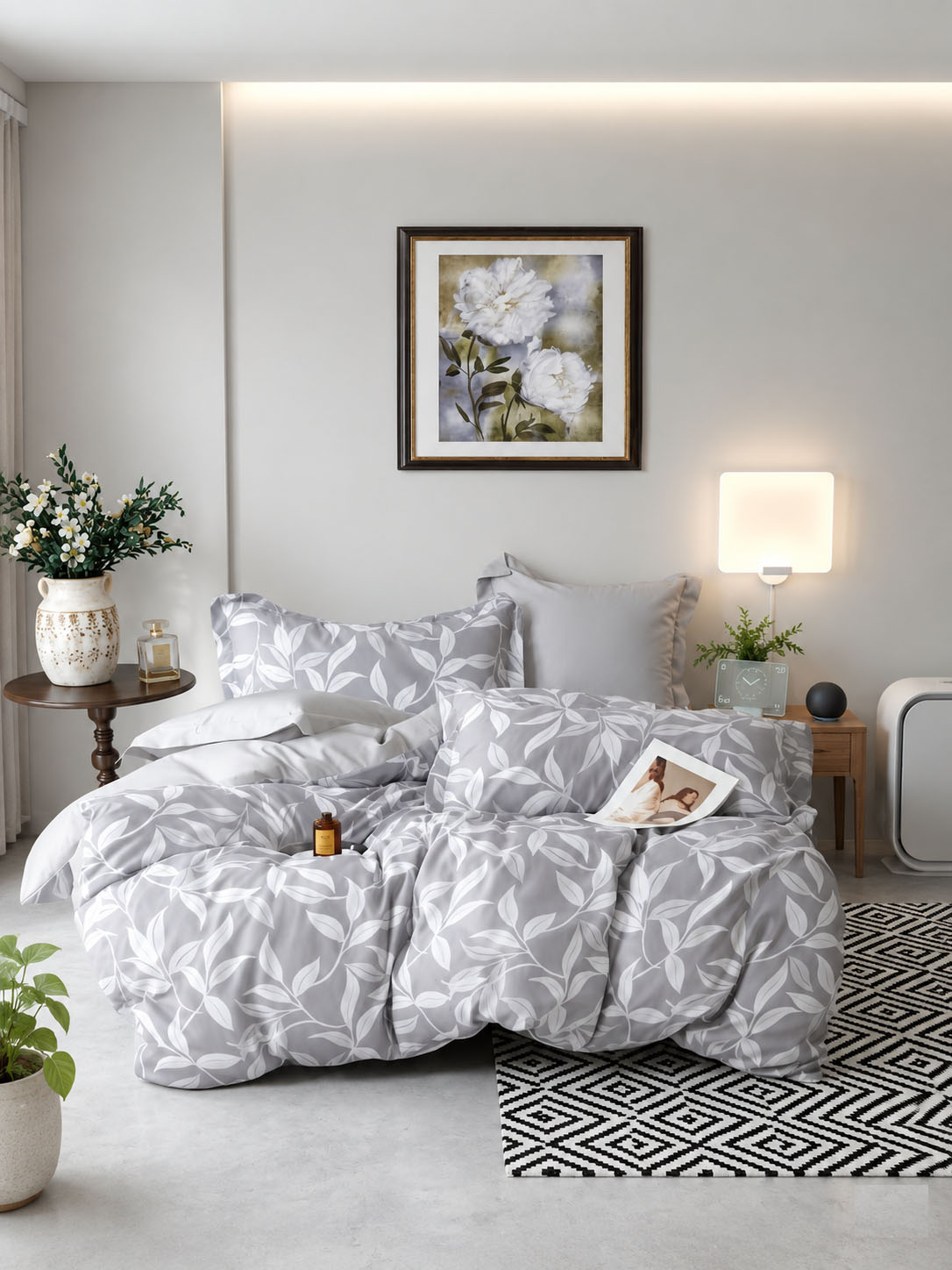Постельное бельё Izhar Ferma Royal Satin Premium, 2-спальный комплект - 