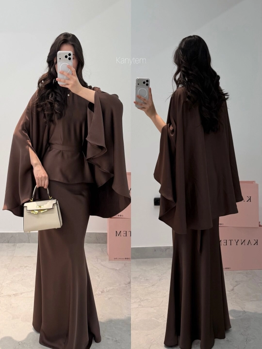 Комплект кофта и юбка, ткань Armani Silk. Стандартный размер. Женский костюм