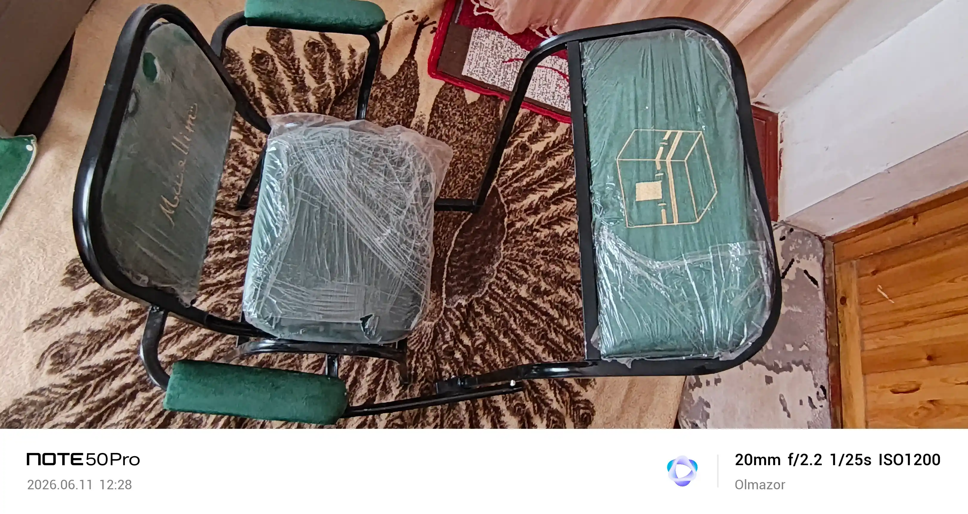 Namoz o‘qish uchun qulay stul Muallim, 170 kg gacha