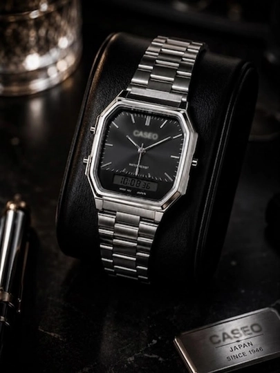 Мужские наручные часы — UZAKSES-CASIO01-УГОЛЬН
