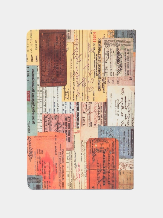 Retro, Sayohat, Gullar, Sevgi, Tabiat uslubidagi yon daftar