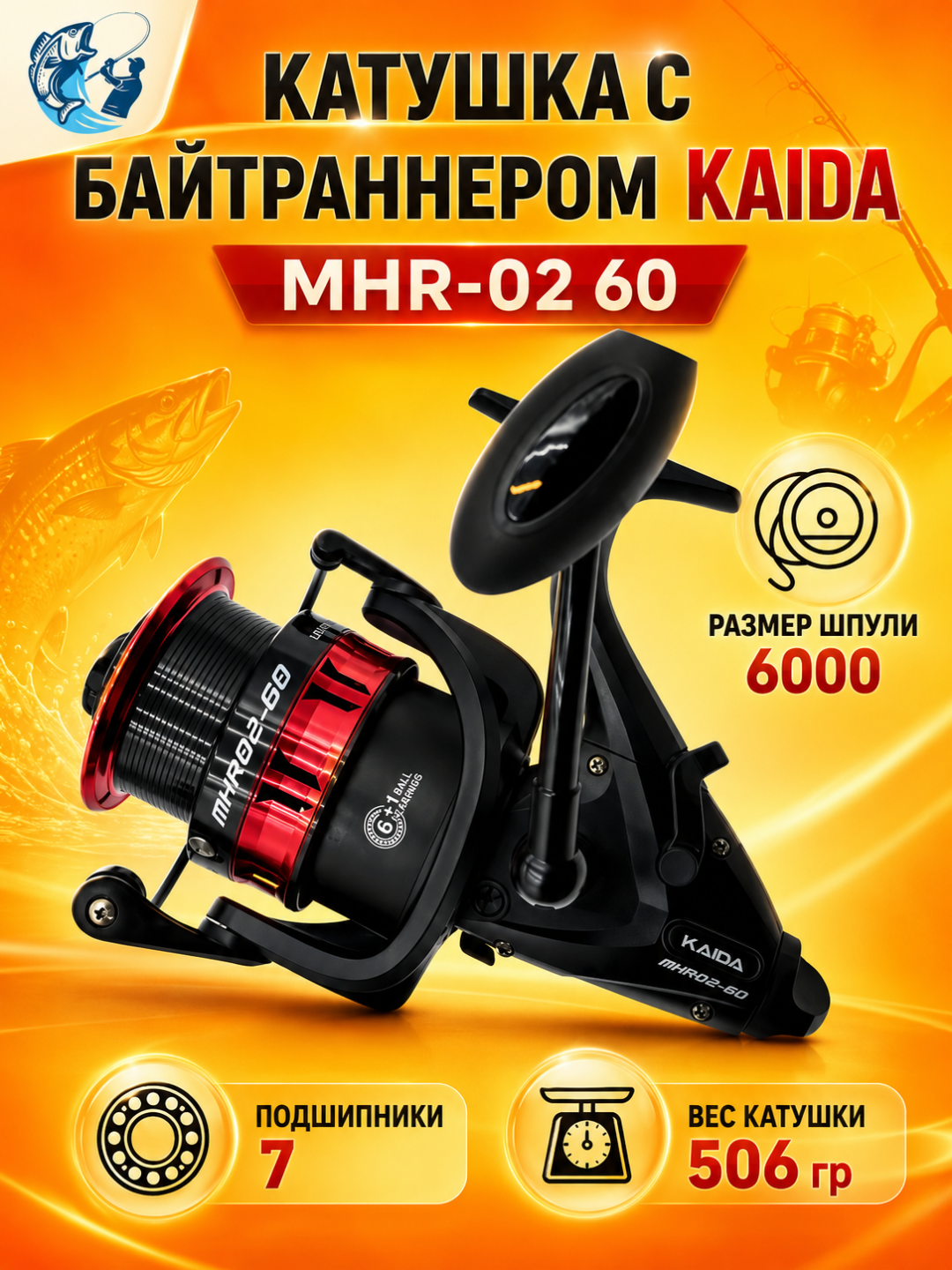 Катушка рыболовная