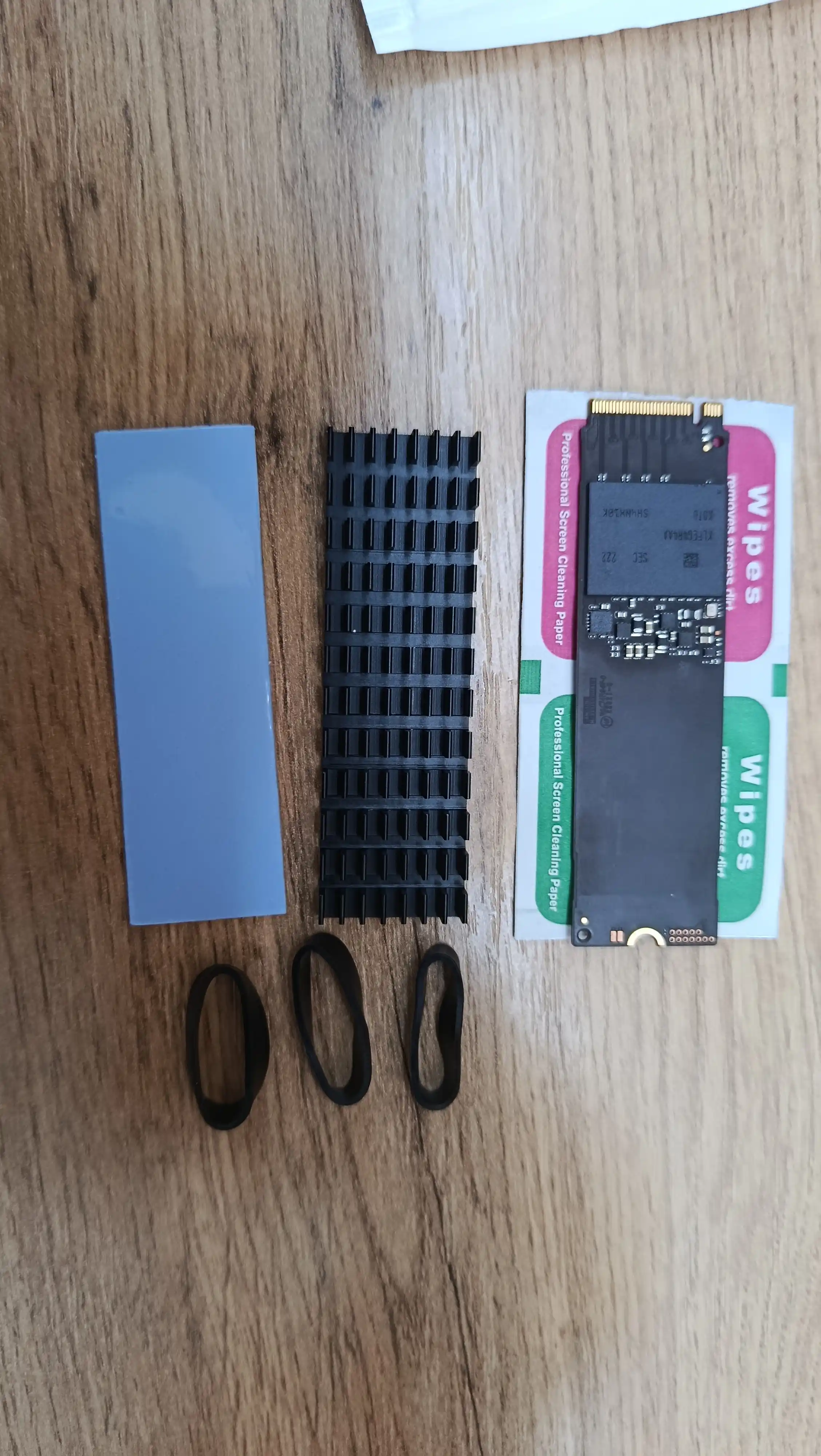 Alyuminiy sovutgichli radiator, SSD Nvme M2 uchun