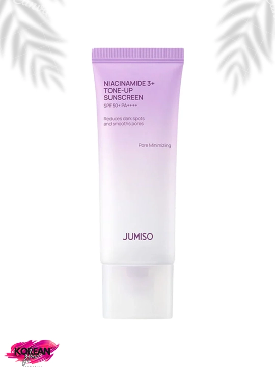 Quyoshdan himoyalovchi yorqinlashtiruvchi krem Jumiso Niacinamide 3+ Tone Up Sunscreen SPF50+ PA++++ - 