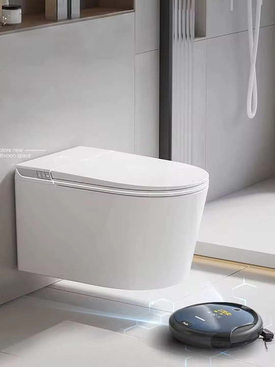 Унитаз OSSO-158A смарт унитаз с подогревом сиденья, УФ-стерилизацией и LED-дисплеем