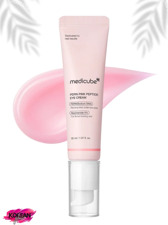 Medicube ko‘z atrofi terisi uchun krem va zardob (serum).