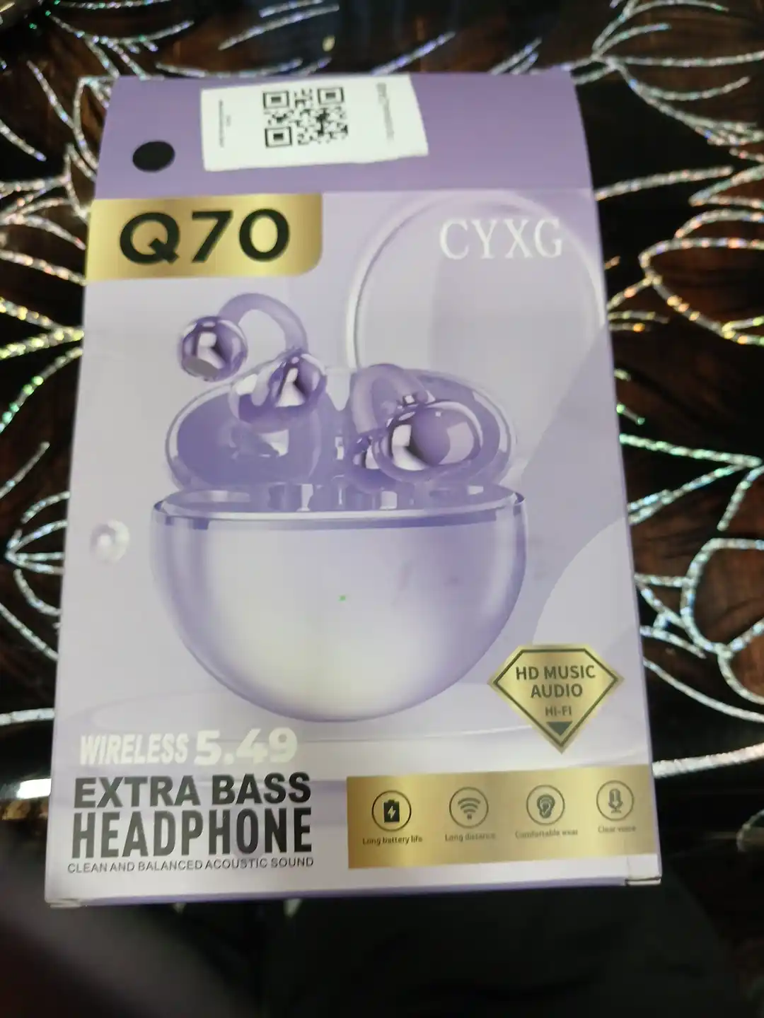 Simsiz Bluetooth quloqchinlar, sensorli boshqaruv va sifatli ovoz bilan
