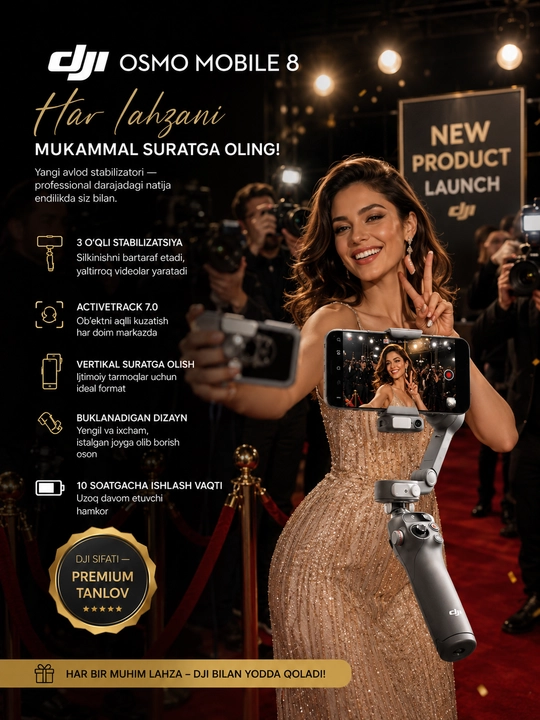 DJI Osmo Mobile 8 stabilizator