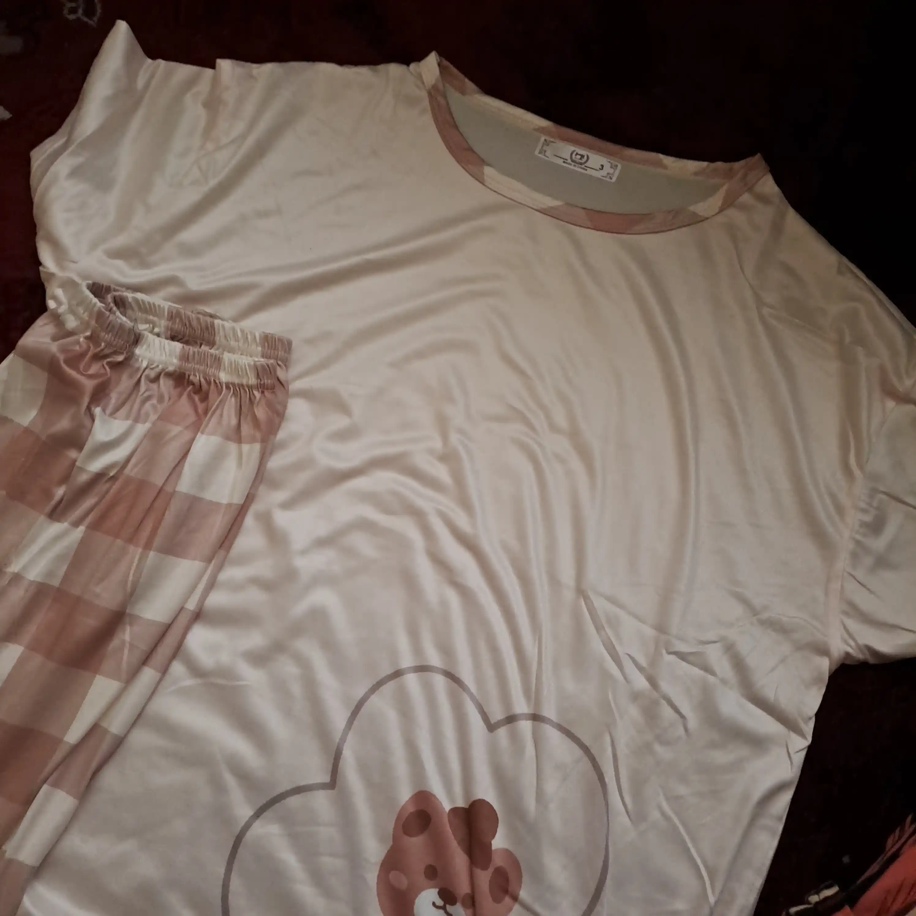 Ayollar va qizlar uchun pijama,komplekt futbolka va shortik, uy kiyimi