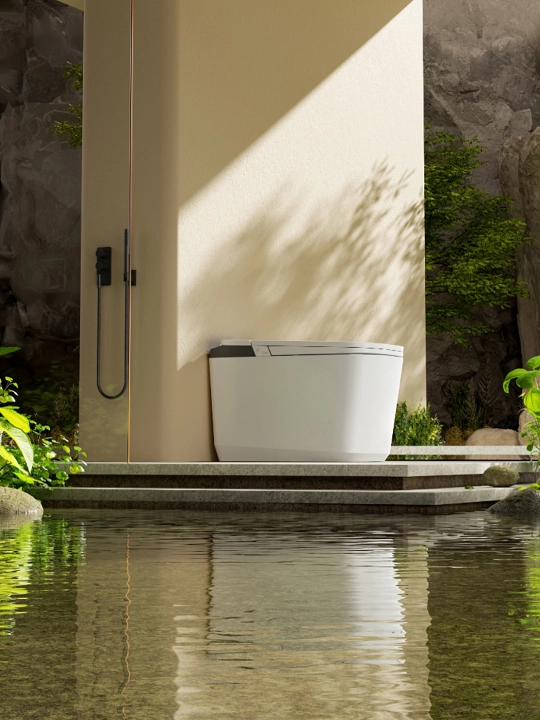 Unitaz OSSO-M86 smart, o‘rindiq isitish, UV sterilizatsiya va LED displey bilan
