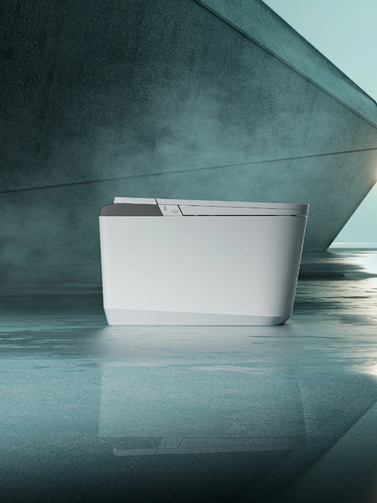 Unitaz OSSO-M86 smart, o‘rindiq isitish, UV sterilizatsiya va LED displey bilan
