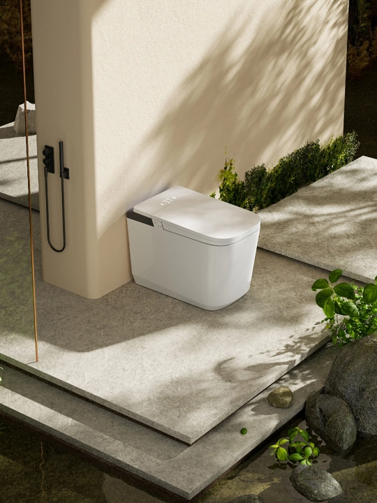 Unitaz OSSO-M86 smart, o‘rindiq isitish, UV sterilizatsiya va LED displey bilan