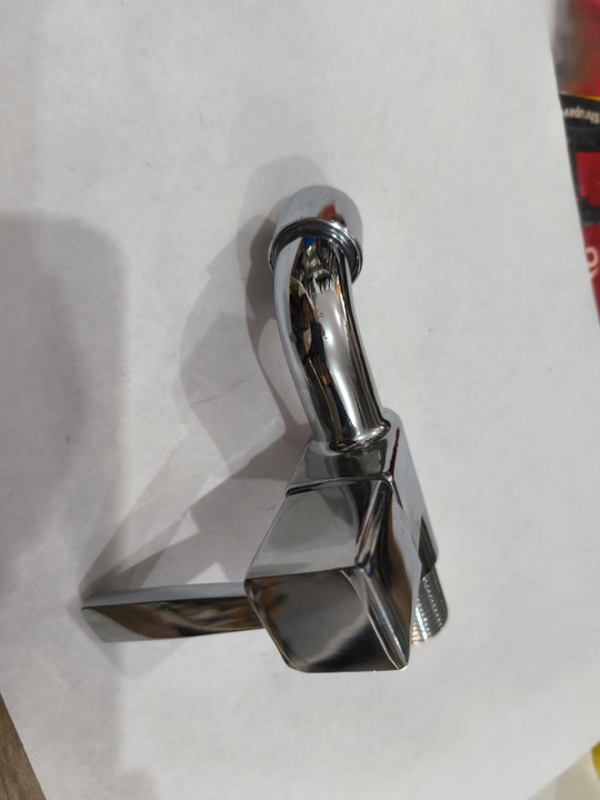 Кран для холодной воды настенный, металлический, 1/2", хромированный