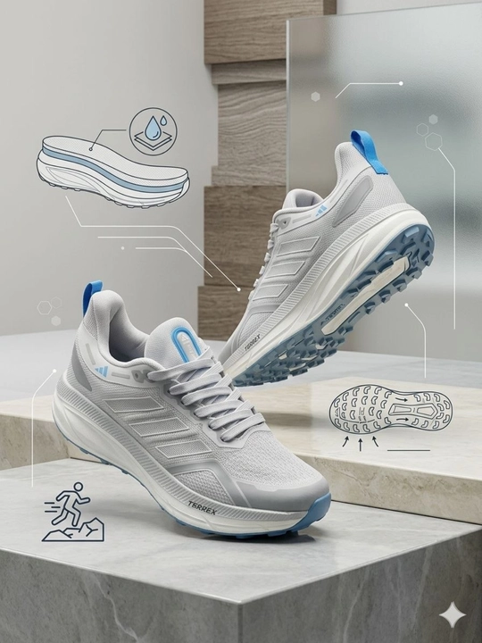 Кроссовки Adidas, весенне-летние, спортивные и повседневные мужские кроссовки