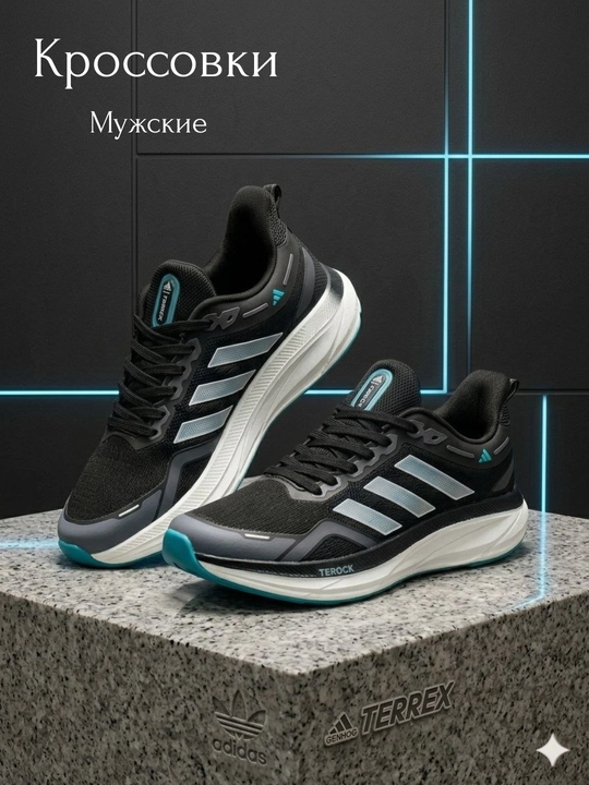 Adidas krossovkalari, bahorgi-yozgi, sport va kundalik erkaklar krossovkalari - 