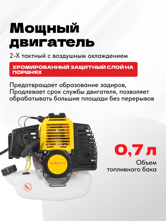 Benzin trimmer TR-1900T Eurolux art. 70/2/18