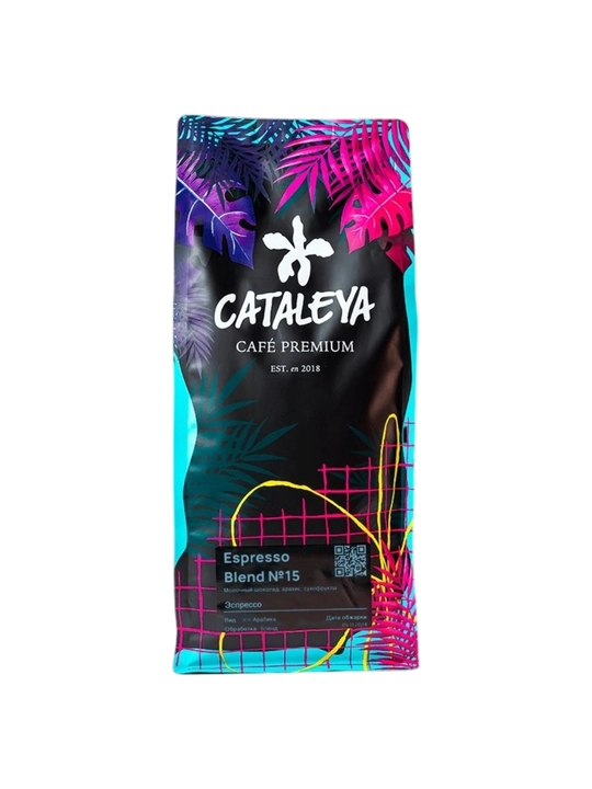Кофе зерновой Cataleya Espresso Nº15, 100% арабика