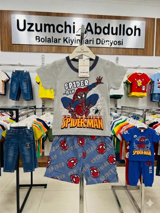 Bolalar uchun yumshoq va qulay pijama – sifatli paxta, shirin dizayn, totli uyqu!