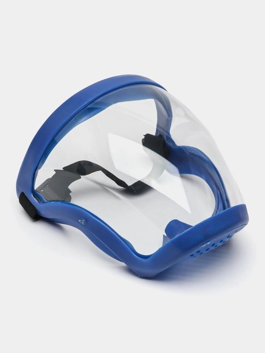 Защитная маска Face Shield для лица, прозрачный защитный экран, универсальный размер 
