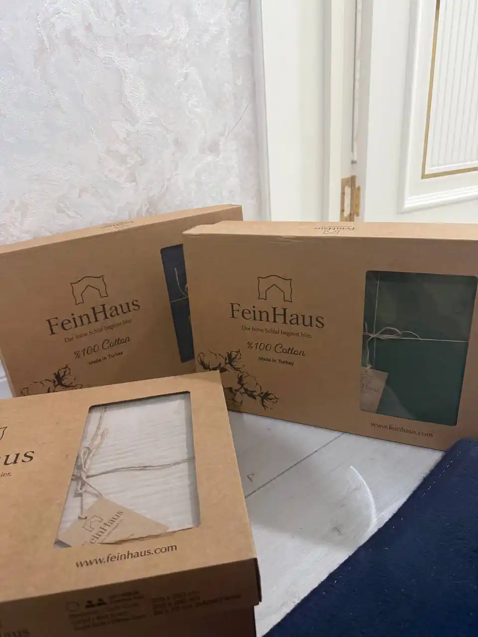 Комплект постельного белья от FainHouse — дышащая муслиновая ткань, 100% хлопок