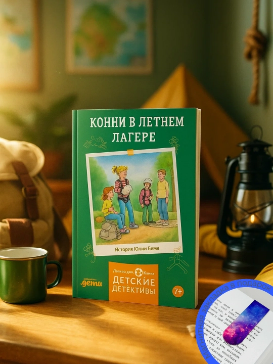 Yuliya Byome. Konni yozgi lagerda - 