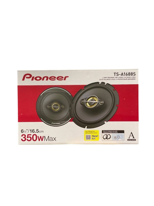Avto kalonka PIONEER TS-A1688S 16,5 sm qora 350W 4 yoʻlli
